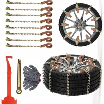 Sněhové řetězy Sněhové řetězy 330 KN SNĚHOVÉ ŘETĚZY METALOWE