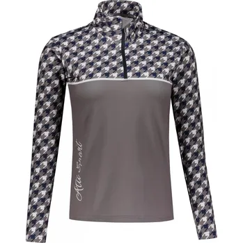 Dámská mikina Dámská funkční termo mikina premium ALTISPORT VOJ/ALW048TER03 ŠEDÁ XXXL