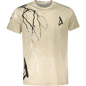 Pánské triko premium ALTISPORT VOJ/ALM004TR01 HNĚDÁ 4XL