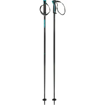 Sjezdová hůlka Lyžařské hole Head Frontside 2025/26, black/speed blue - 130 cm HEAD