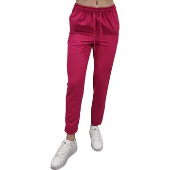 Zdravotnický oděv Dámské zdravotní kalhoty amarant – BASIC PREMIUM (3XL)