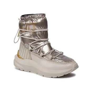 Dámská zimní obuv Sněhule EA7 Emporio Armani X8M002 XK230 S912 Stříbrná 38_23