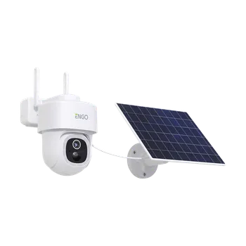 Centrální jednotka pro chytrou domácnost ENGO Controls Chytrá kamera ECAM-SIM s GSM a solárním panelem a bateri,4MP