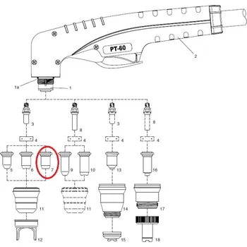 Stavební řezačka Dýza 1,1 50 60 A flat HS-60
