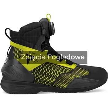 Moto obuv REBELHORN CORE BLACK FLUO YELLOW MOTORYCYLE BOOTS - 46