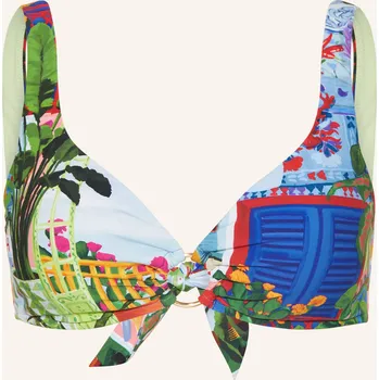 Dámské spodní prádlo Seafolly Dámská Bralette Bikiny La Boca, modrá / červená /...