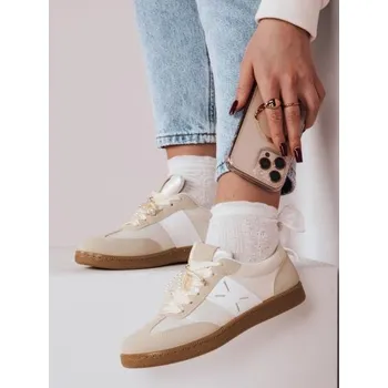 Dámské tenisky Dámské sportovní tenisky PEARLSTEP béžové