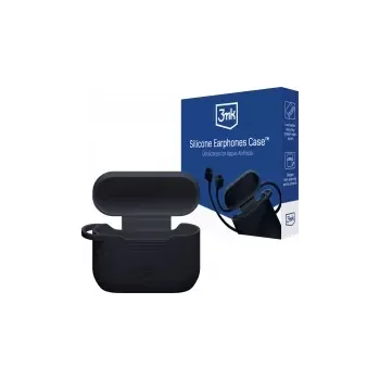 Pouzdro na mobilní telefon 3mk pouzdro Silicone Earphones Case pro Apple AirPods Pro 3 černá černá 5903108685047