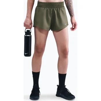 Dámské kraťasy Dámské šortky Nike One Dri-Fit 3" medium olive