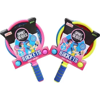 vodní stůl LEVNO Raketky s míčky Varianta: růžovo-modrá Nové, může mít poškozený obal