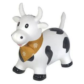 Dětský míč KINDSGUT Skákací zvířátko Kravička