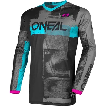 Moto dres O´Neal dámský dres ELEMENT ROLLER Barva: černá/modrá, Velikost: S