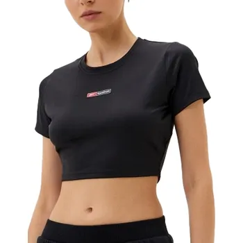 Dámské tričko Triko Reebok LUX BOLD CROP TEE 100075316 Velikost XS