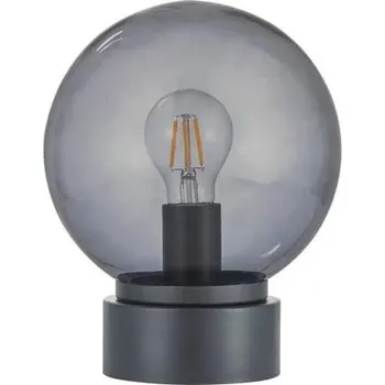 Lampička Stolní lampa JIMMY 1xE27/60W/230V antracit/kouřová černá