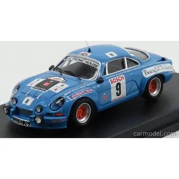 autíčko Trofeu Renault Alpine A110 N 9 Rally Ypres 1975 M.nusbaumer - Jimmy 1:43 Blue