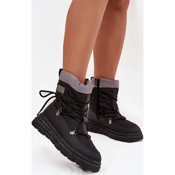 Dámská zimní obuv Dámské zimní boty na zip Lee Cooper LCJ 25 44 3931 Dámské zimní boty Barva: Černá, Velikost: 39