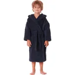 dětský župan Athena s kapucí dětské č.140 Tmavě modrá