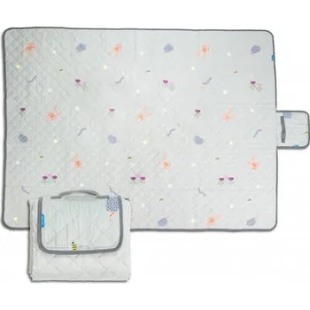 Hrací deka Taf Toys - Dětská hrací deka outdoorová Zahrada XL