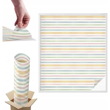 Okenní dekorace Fólie mléčná hotová 116 x 100 cm