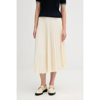 Dámská sukně Sukně Tommy Hilfiger WW0WW48538 béžová 01X, vel. 40