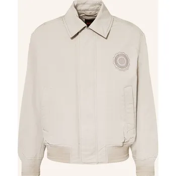 Pánský svetr Boss Pánská Bunda Ohot, světle šedá, 48