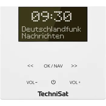 Radiopřijímač Technisat DigitRadio UP 55 bílé