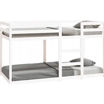 Postel Jednolůžková dřevěná postel G03V 90x190 bílá