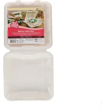Jedlá dekorace na dort FunCakes Krabice na Bento dort 20,8 × 22,1 cm 10 ks