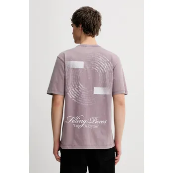 Pánské tričko Bavlněné tričko Filling Pieces Vinyl 422520500240 růžová 34X, vel. M