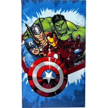 Ručník AVENGERS HULK ručník do školky na ruce 30x50 cm