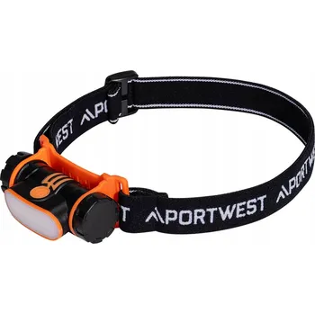 Čelovka Čelovka LED USB PORTWEST [PA70] Černá