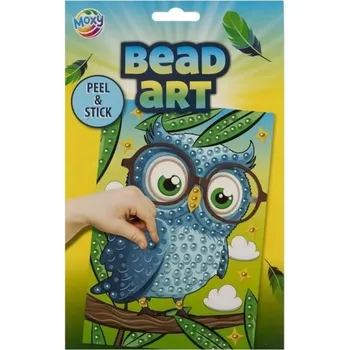 kreativní sada KREATIVNÍ SADA KORÁLKŮ PRO MOZAIKU A5 - SOVA