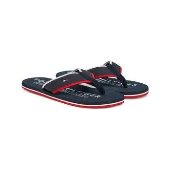 Pánská obuv Žabky Tommy Hilfiger Tumble Beach Sandal FM0FM05710 Tmavomodrá 44