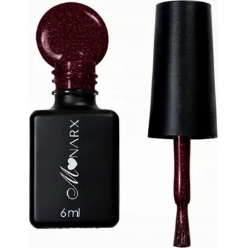 Lak na nehty Monarx Hybridní lak LADY IN RED 010 6ml