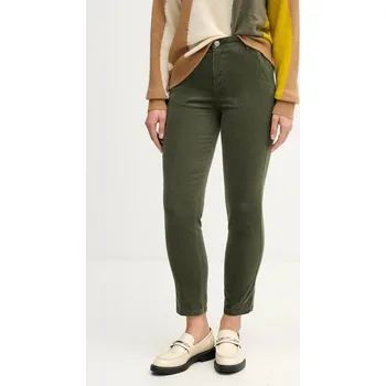 Dámské kalhoty Manšestrové kalhoty United Colors of Benetton 4MIQDF07W zelená 97X, vel. 40