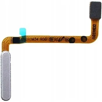 ORIGINÁLNÍ TLAČÍTKO POWER ČTEČKA ŘADY SAMSUNG M34 5G STŘÍBRNÁ