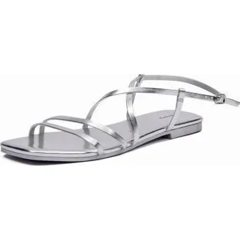 Dámské sandále Stříbrné dámské sandály