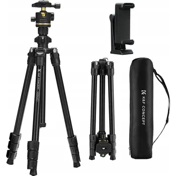 Stativ Tripod K&F Concept K234A3+BH-36 178 cm černý