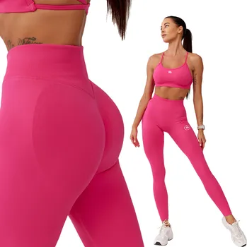 Dámské legíny Dlouhé legíny Rough Radical XS růžové