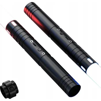 Světelný meč dvojitý pro bojovníka Dlouhý zvuk světla RGB 20 barev