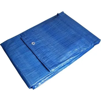 Stavební výplň Plachta zakrývací EKONOMIK, 10 x 15 m, 55 g/m², modrá, ENPRO
