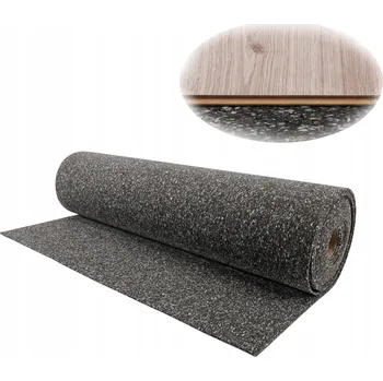 Kročejová izolace Pěnová podložka 1m2 izolační tlumící podložka pod plovoucí podlahy, tloušťka 1 cm