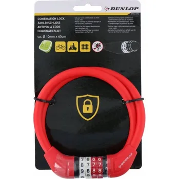 Zámek na kolo Zabezpečení kola lankem Dunlop Zámek na kolo 1cm x 65 cm - 4