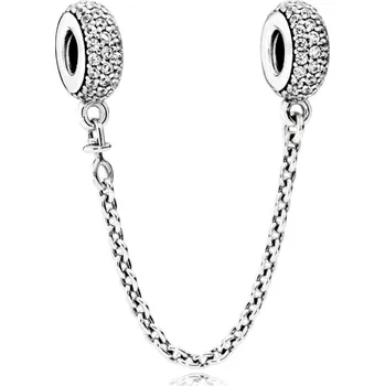 Řetízek PANDORA bezpečnostní řetízek Pavé inspirace