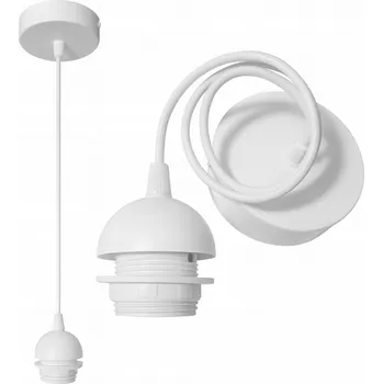 ZÁVĚS KABEL ZÁKLADNA ZÁVĚSNÉ LAMPY KOVOVÁ E27 ZÁVĚSNÝ SYSTÉM PRO STÍNIDLO