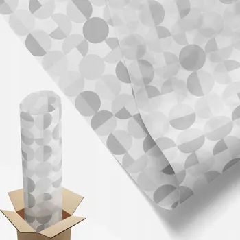 Obraz Mléčná Fólie Zastiňující Soukromí 200x146 cm Geometrická