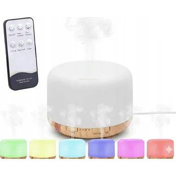Zvlhčovač vzduchu Zvlhčovač vzduchu, aroma difuzér, LED RGB světlo, dálkové ovládání