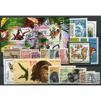 Poštovní známka TGW.cz Sestava poštovních známek - Fauna - 25 ks