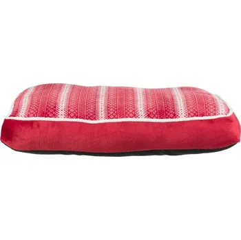 Pelíšek pro psa Trixie Vánoční Pelech Lumi 70x50cm - Červenobílý
