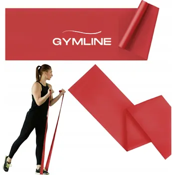 Odporová guma 200 cm 2-4 kg Červená FLAT BAND pro cvičení